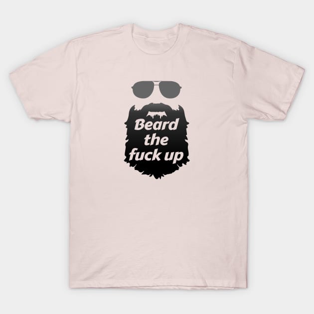 Black Beard T-Shirt by GreenGuyTeesStore